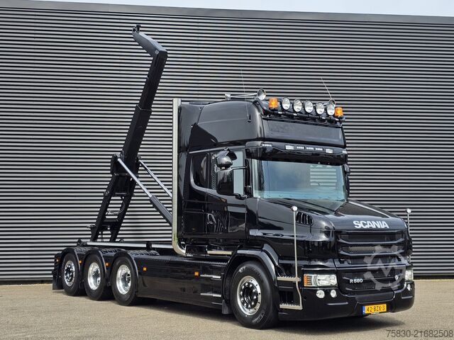 Haakarmsysteem Scania T580 8x4*4 / TORPEDO / HOOKLIFT / ABROLKIPPER