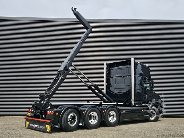 Haakarmsysteem Scania T580 8x4*4 / TORPEDO / HOOKLIFT / ABROLKIPPER