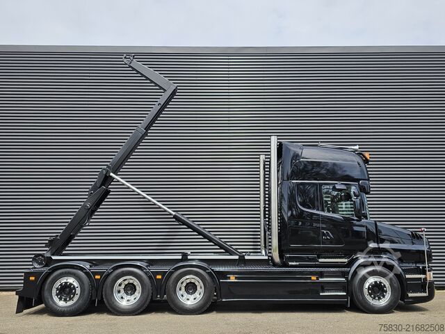Haakarmsysteem Scania T580 8x4*4 / TORPEDO / HOOKLIFT / ABROLKIPPER