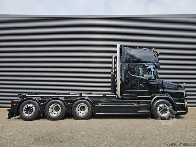 Haakarmsysteem Scania T580 8x4*4 / TORPEDO / HOOKLIFT / ABROLKIPPER