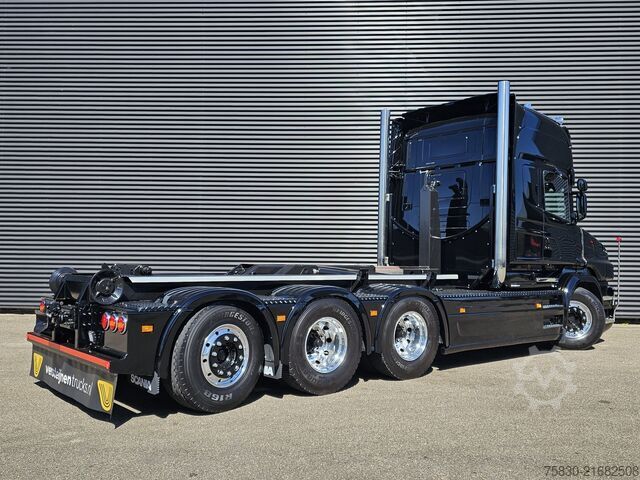 Haakarmsysteem Scania T580 8x4*4 / TORPEDO / HOOKLIFT / ABROLKIPPER