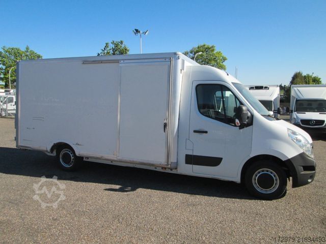 Dobozos furgon RENAULT Master 135DCI 2.3*Maxi-Koffer 4.10m*Rampe*Klima*