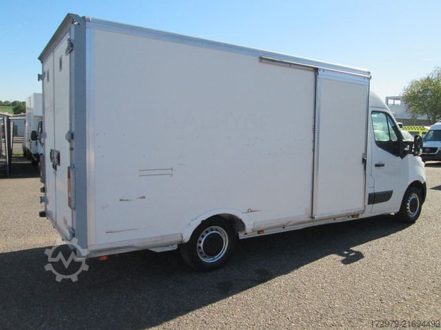 Dobozos furgon RENAULT Master 135DCI 2.3*Maxi-Koffer 4.10m*Rampe*Klima*