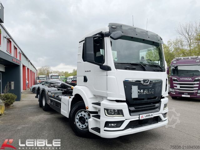 Haakarm vrachtwagen MAN TGS 26.470 6x2-4BL*Hyva Haken*171 TKM*Kamera*