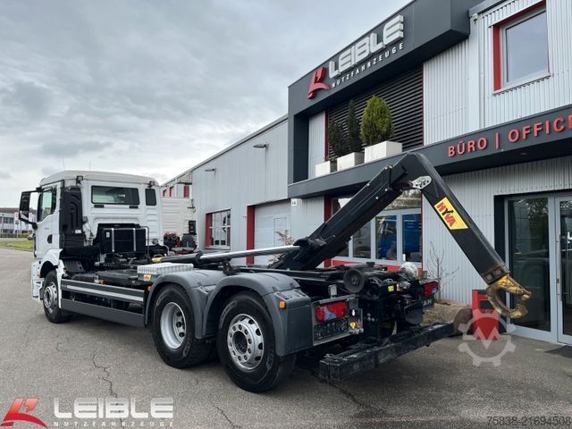 Haakarm vrachtwagen MAN TGS 26.470 6x2-4BL*Hyva Haken*171 TKM*Kamera*