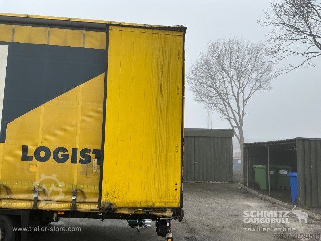Open semitrailer with tarp Schmitz Cargobull Curtainsider Mega