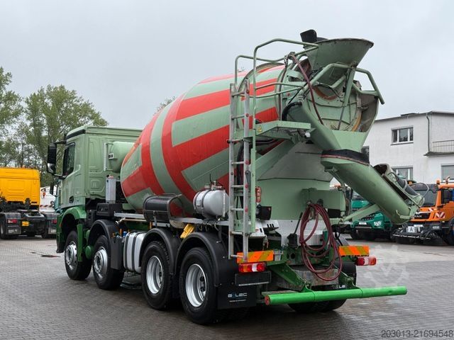 Concrete mixer truck MERCEDES-BENZ AROCS 3240 8x4 Betonmischer Liebherr 9 m³