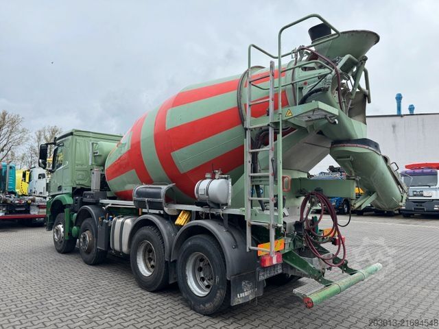 Concrete mixer truck MERCEDES-BENZ AROCS 3240 8x4 Betonmischer Liebherr 9 m³