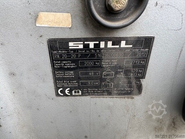 Elektromos – 4 kerék Still RX20-20P