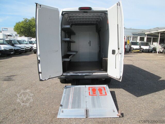 Bestelwagen met verhoogd dak FIAT Ducato 3.0 CNG*Hochdach*Euro6*Ladebordwand*
