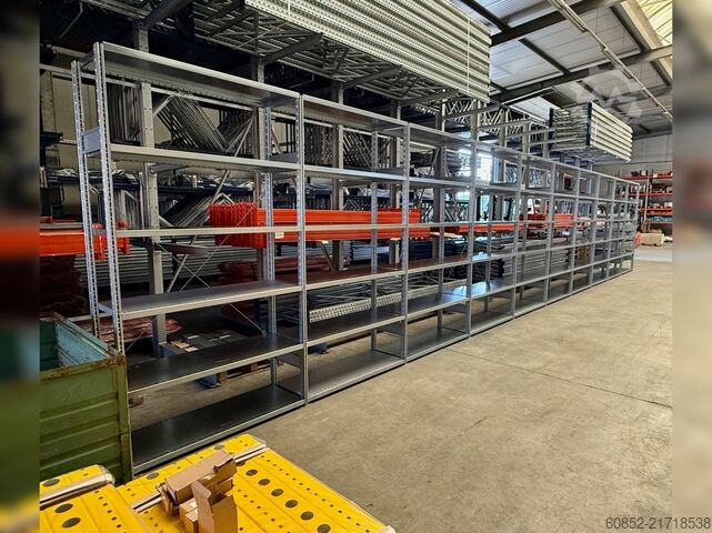 Estantería modular 13 lfm SSI Schäfer R3000 Fachbodenregal 249cm hoch, 50cm tief, 6 Lagerebenen