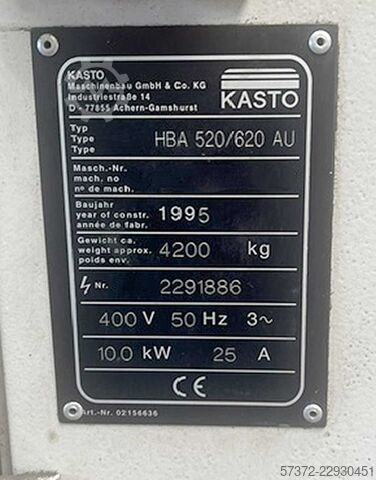  KASTO HBA 520/620 AU