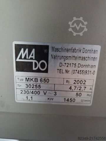 Maszyna do przetwórstwa mięsa Knochensäge Mado MKB 650