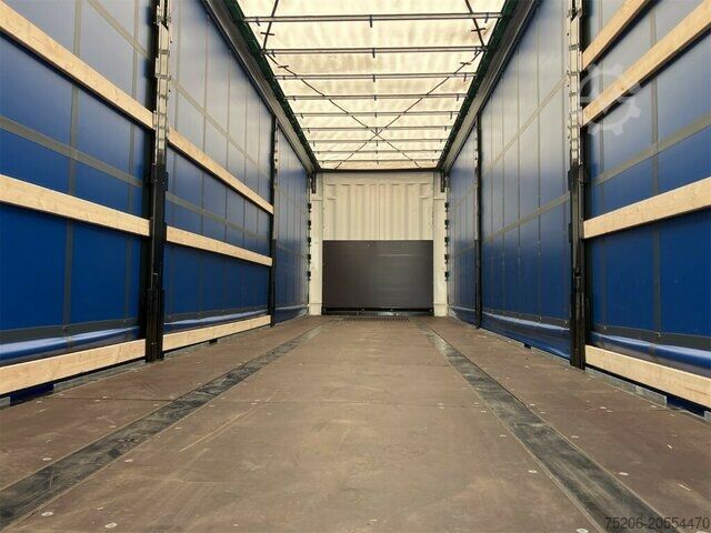 Naczepa otwarta z plandeką Krone City Profi Liner SZP 18 eLNZ4-CS