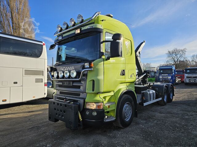 Kroklastbil SCANIA R500 LB6X2HHZ, RETARDER Blatt/Blatt 3xPi