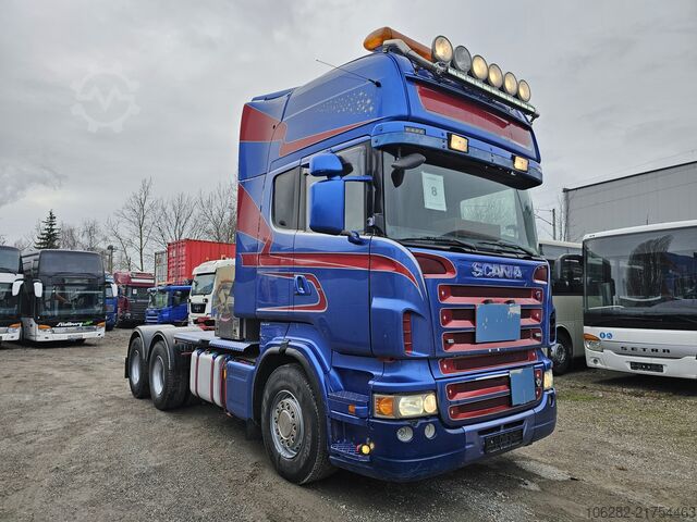 Standardní tahač SCANIA SCANIA R620LB6X4HHA Manuel PTO Blatt/Luf