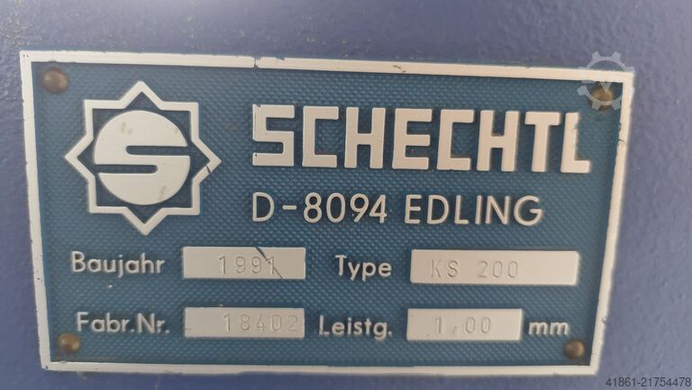 Manuell svängbar bockningsmaskin SCHECHTL KS 200