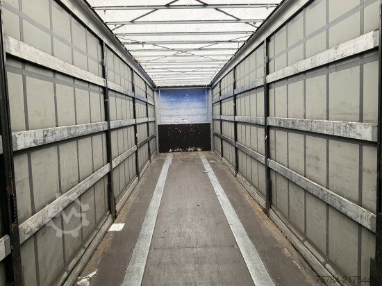 Brandalı açık yarı römork KöGEL MEGA TRAILER 15.00 LANG, SAF, HUBDACH, MIETKAUF MGL.