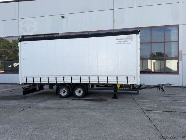 Åben trailer med presenning Möslein TPW 105 D  Tandem- Planenanhänger