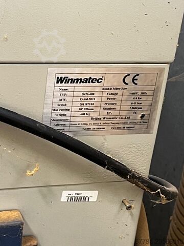 TRONCONNEUSE + PERCEUSE FRAISEUSE WINMATEC DGS400 + T-20NC