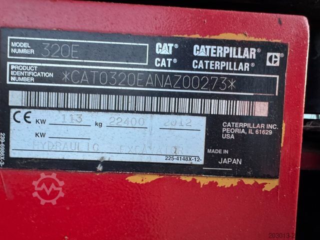 Kettenbagger CATERPILLAR 320E Kettenbagger *Abbruch *Long Arm *Hubkabine