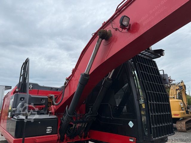 Paletli ekskavatör CATERPILLAR 320E Kettenbagger *Abbruch *Long Arm *Hubkabine
