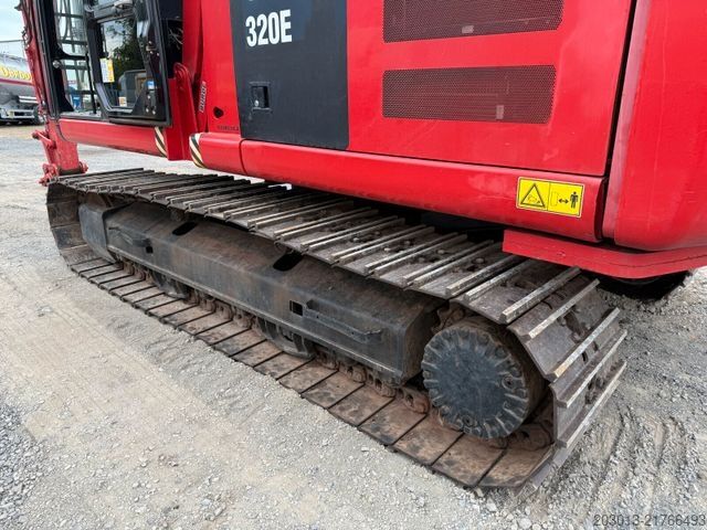 Paletli ekskavatör CATERPILLAR 320E Kettenbagger *Abbruch *Long Arm *Hubkabine