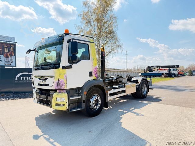 Φορτηγό γερανός roll-off MAN TGM 18.290 4x2 Abrollkipper AHK
