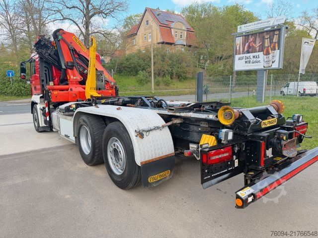 Γερανός τοποθετημένος σε φορτηγό MAN TGS 26.440 6x4 ALLRAD KRAN 21m Seilwinde 5./6.