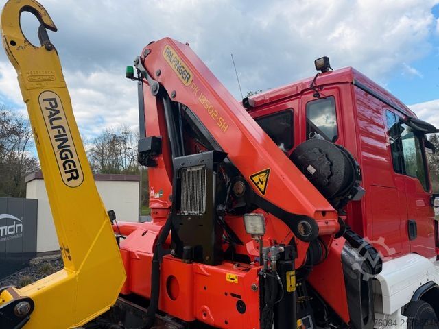 Γερανός τοποθετημένος σε φορτηγό MAN TGS 26.440 6x4 ALLRAD KRAN 21m Seilwinde 5./6.