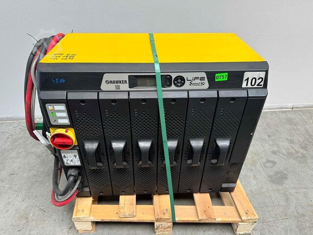 Chargeur HF modulaire pour chariots élévateurs Hawker 80V