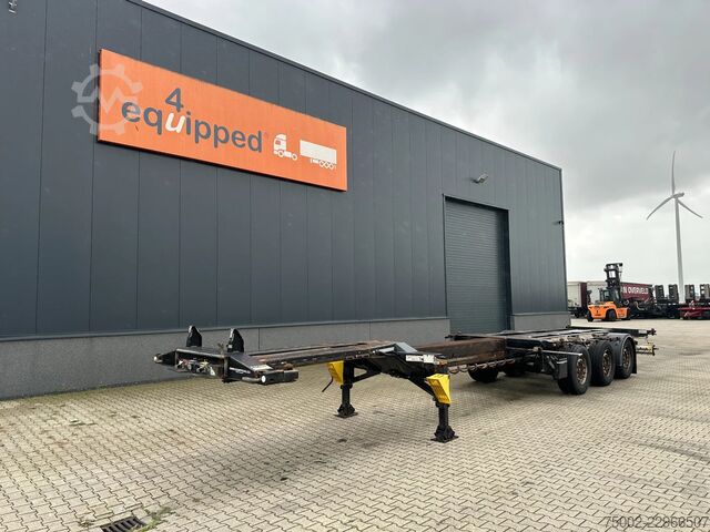 Transport af containere D-TEC FLEXITRAILER TRACTION / ADR / SAF + discbrakes ...