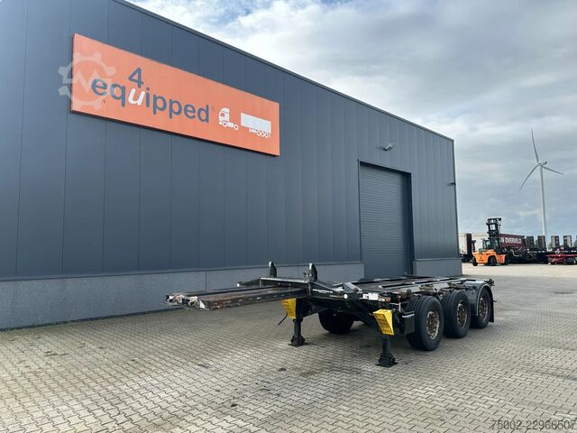 Transport af containere D-TEC FLEXITRAILER TRACTION / ADR / SAF + discbrakes ...