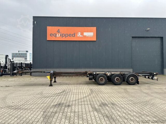 Transport af containere D-TEC FLEXITRAILER TRACTION / ADR / SAF + discbrakes ...