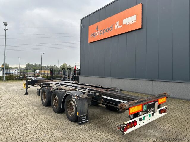 Transport af containere D-TEC FLEXITRAILER TRACTION / ADR / SAF + discbrakes ...
