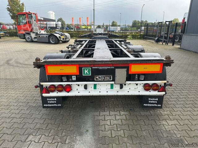 Transport af containere D-TEC FLEXITRAILER TRACTION / ADR / SAF + discbrakes ...