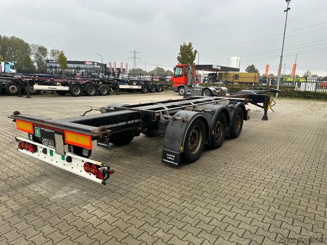 Transport af containere D-TEC FLEXITRAILER TRACTION / ADR / SAF + discbrakes ...