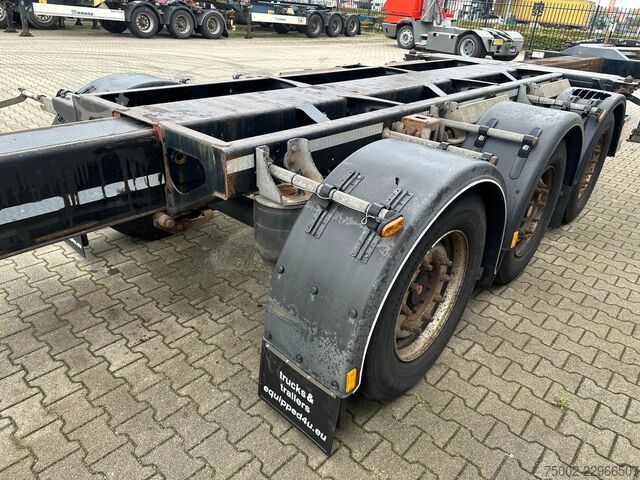 Transport af containere D-TEC FLEXITRAILER TRACTION / ADR / SAF + discbrakes ...