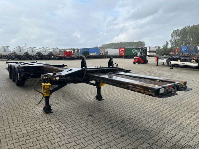 Transport af containere D-TEC FLEXITRAILER TRACTION / ADR / SAF + discbrakes ...