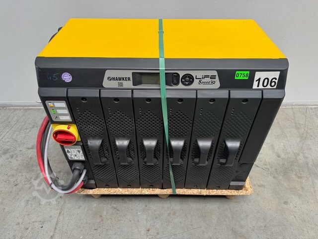 Chargeur HF modulaire pour chariots élévateurs Hawker 80V