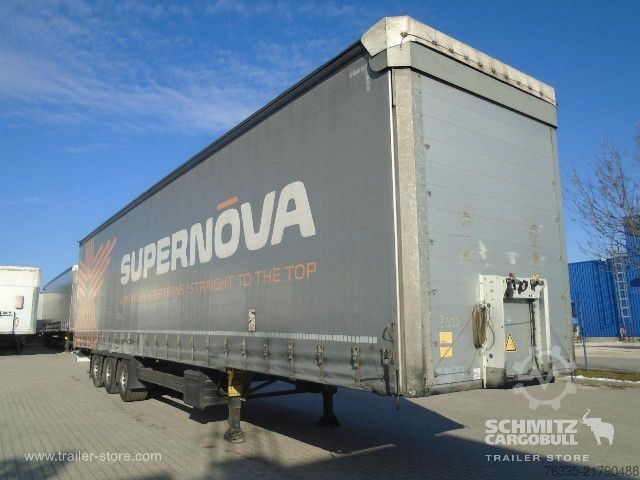 Naczepa otwarta z plandeką Schmitz Cargobull Curtainsider Mega