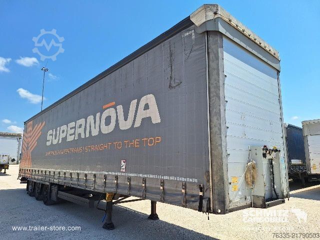 Naczepa otwarta z plandeką Schmitz Cargobull Curtainsider Mega