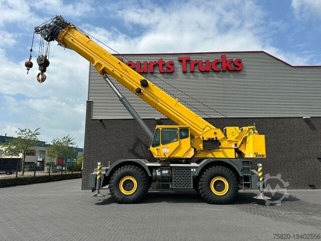 Alle terrein kraan Grove RT890 E ROUGH TERRAIN CRANE + JIB+ 2 x WINCH