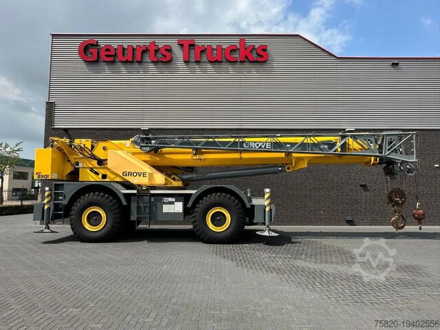 Alle terrein kraan Grove RT890 E ROUGH TERRAIN CRANE + JIB+ 2 x WINCH
