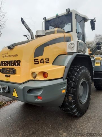 Kerekes rakodó LIEBHERR L 542 kein 538 524 546 Top Ausstattung