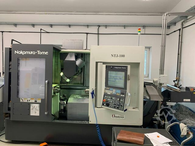 Centrul de strunjire-frezare CNC Nakamura NTJ-100