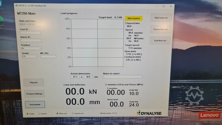 Bøjemaskine Dynalyse MT250