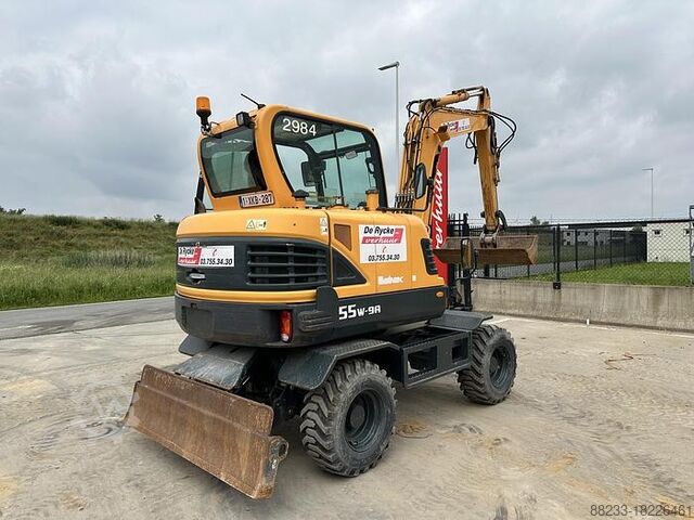Mini-Bagger Hyunadai R55W-9A