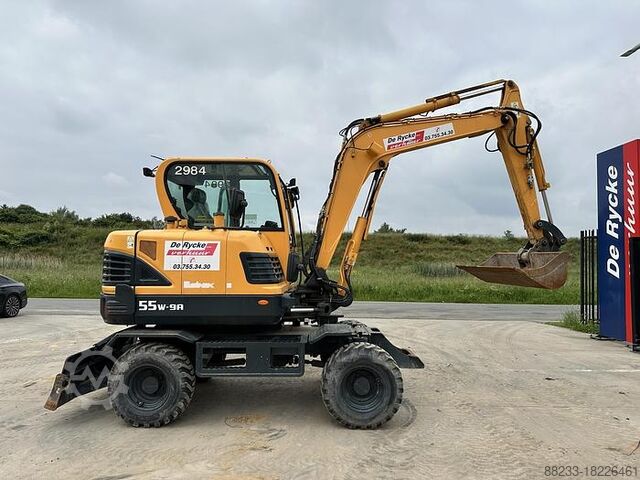Mini-Bagger Hyunadai R55W-9A