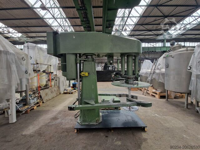 58 kW Netzsch model 606.70 roestvrijstalen disolver NETZSCH 606.70